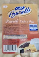 Ravioli cacio e pepe