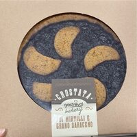 Crostata ai mirtilli e grano saraceno