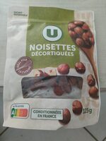 Noisettes décortiquées