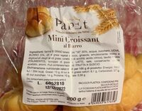 Mini croissant al burro