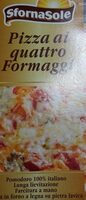 Pizza ai quattro formaggi