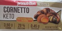 Cornetto keto multicereali crema pasticcera Lievitazione naturale