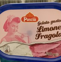 Gelato fragola e limone