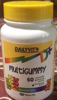 Multigummy; 60 caramelle gommose, 4 differenti gusti