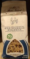 Pasta de arroz integral biológica Gluten Free