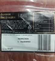 L'Unico Jambon sec Italien