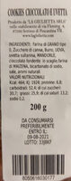 La Giulietta Cookies cioccolato e uvetta