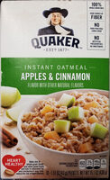 Instant Oatmeal Apples & Cinnamon