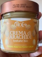 Crema di arachidi tostate bio