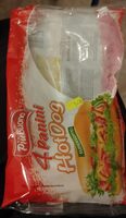 Quattro panini hot dog