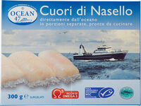 Cuori di nasello surgelati