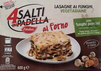 Lasagne ai funghi vegetariane