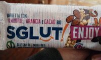 Barretta con mandorle, arancia e cacao bio