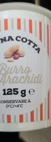 Panna cotta burro di arachidi