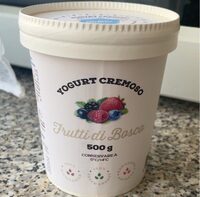 Yogurt cremoso frutti di bosco