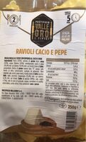 Ravioli cacio e pepe