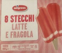 Stecchi latte e fragola
