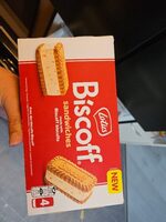 Lotus Biscoff. sandwiches made with Biscoff biscui