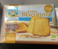 Fette biscottate con grano Kamut