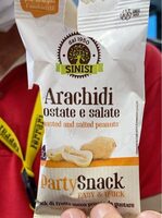 Arachidi tostate e salate