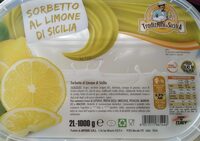 Sorbetto al limone di Sicilia