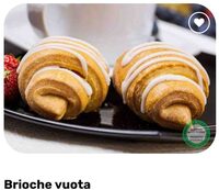 Brioche senza glutine vuota