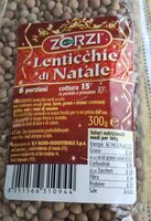 Lenticchie di Natale