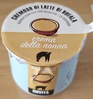 Cremoso di latte di bufala crema della nonna