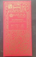 Raspberries and dark chocolate