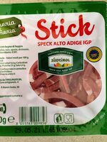Stick di speck alto Adige IGP