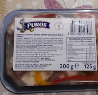 Antipasto di polpo e ortaggi