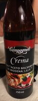 Crema con "aceto balsamico di modena I.G.P"