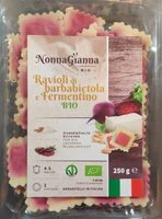 Ravioli di barbabietola e fermentino