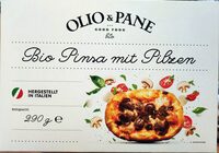 Bio Pinsa mit Pilsen