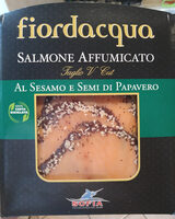 Fiordacqua - Salmone affumicato al sesamo e semi di papavero