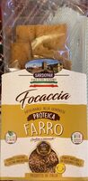 Focaccia proteica al farro