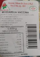 Mozzarella vaccina