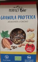 Granola proteica arachidi e cacao