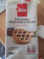 Crostatine nocciola e cacao