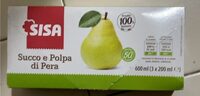 Succo di polpa e pera