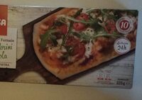Pizza pomodorini e rucola