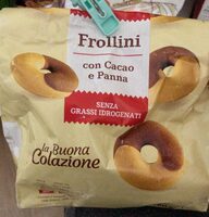 Frollini con cacao e panna