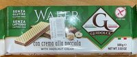 Wafer con crema alla nocciola