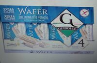 Wafer alla vaniglia senza glutine e senza lattosio