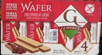 Wafer con crema al cacao