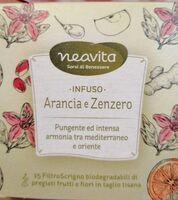 Infuso arancia e zenzero