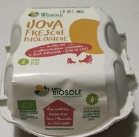 Uova fresche biologiche