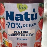 Confiture de fraise -70% de sucre