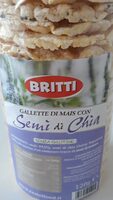 Galette de maïs et chia