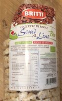 Gallette di riso e semi di lino bio